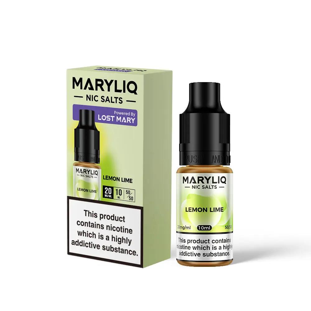 Product Image of Lemon Lime Nic Salt E-Liquid by Maryliq Salts 10ml