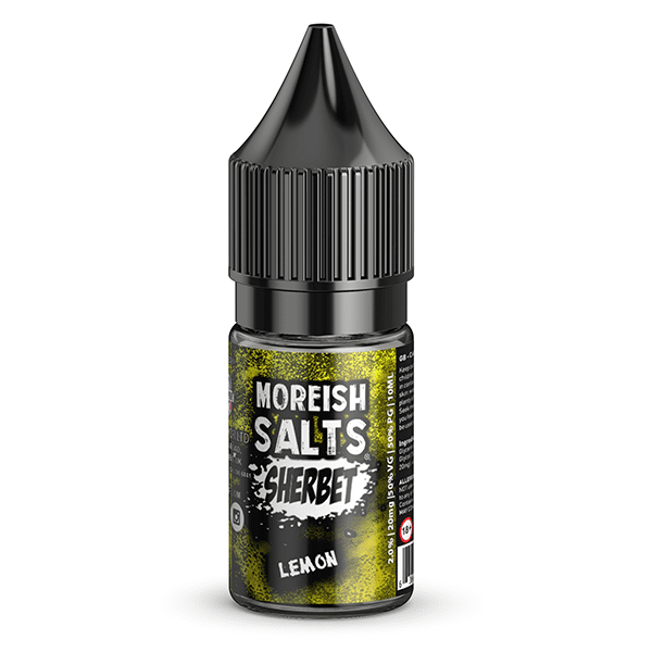 Product Image of Sherbet Lemon Nic Salt E-liquid by Moreish Puff 10ml