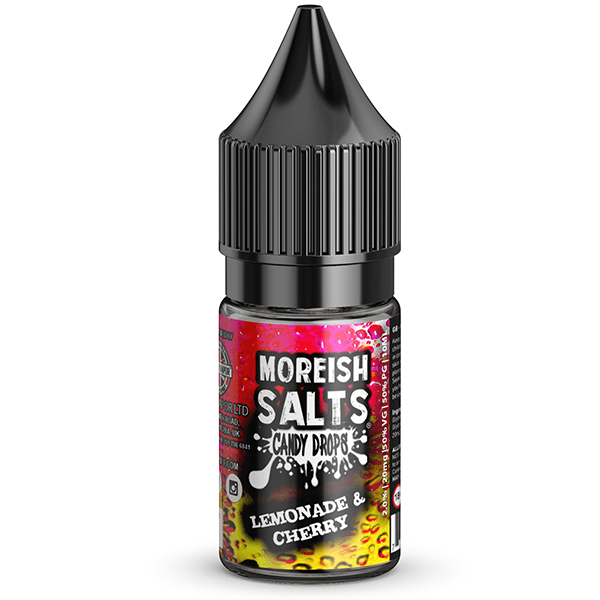 Product Image of Candy Drops Lemonade & Cherry Nic Salt E-liquid by Moreish Puff 10ml