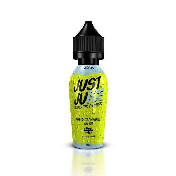 Product Image of Just Juice E Liquid - Kiwi & Cranberry On Ice - 50ml