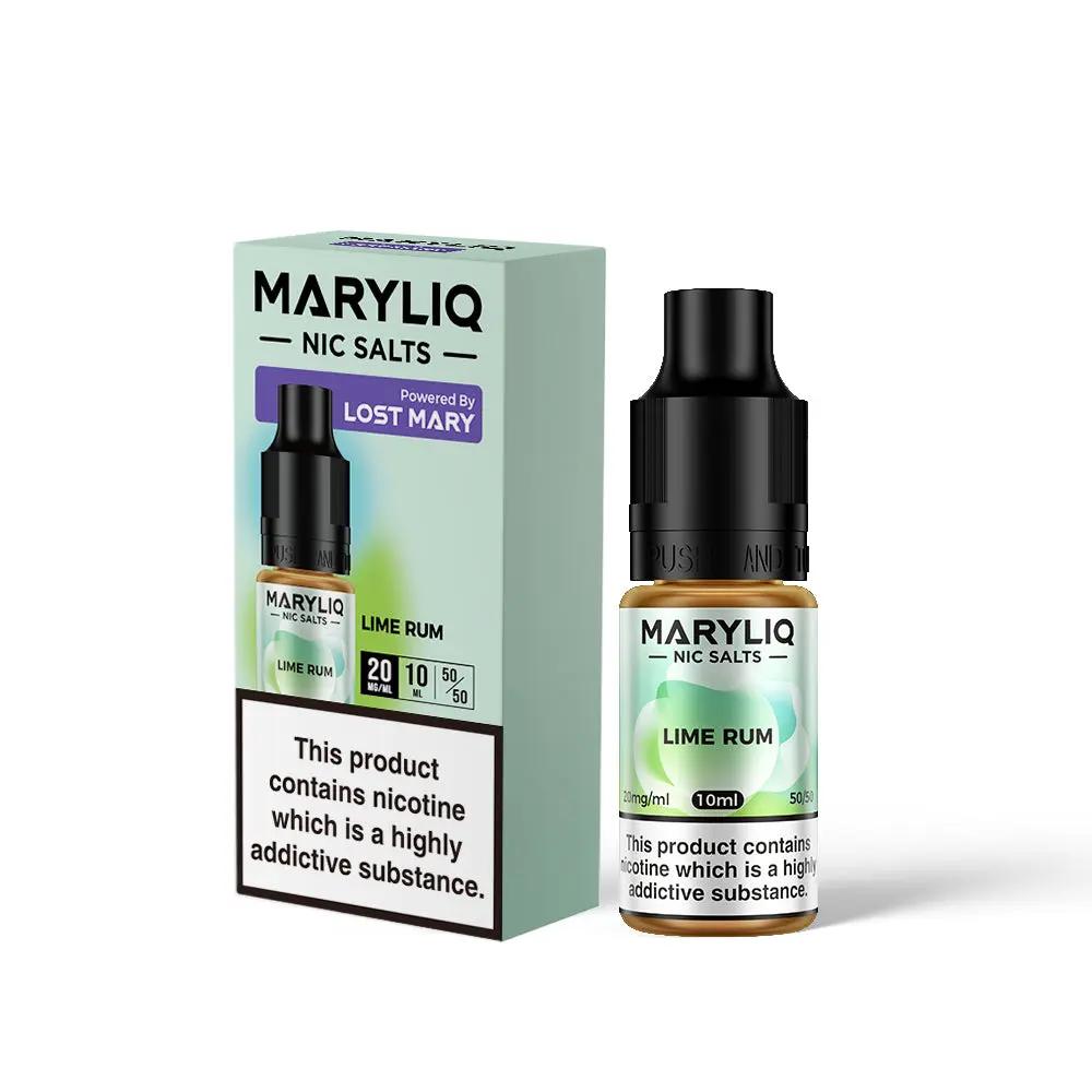 Product Image of Lime Rum Nic Salt E-Liquid by Maryliq Salts 10ml