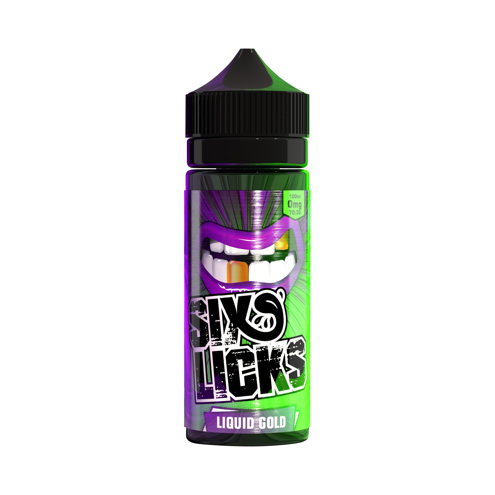 Product Image of Six Licks E Liquid - Liquid Gold - 100ml