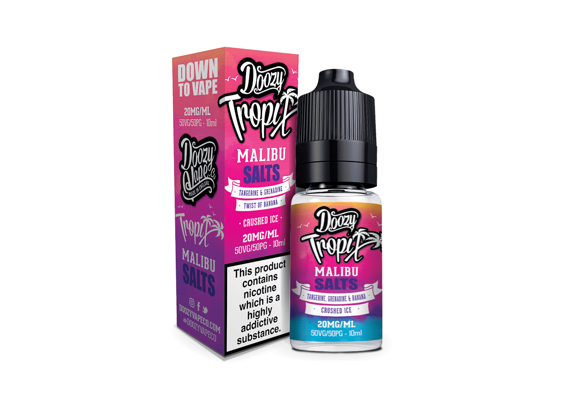 Product Image of Malibu Nic Salt E-Liquid by Doozy Vape Tropix 10ml