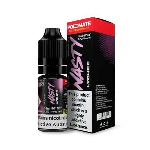 Product Image of Lychee Nic Salt E-Liquid by Nasty Podmate 10ml