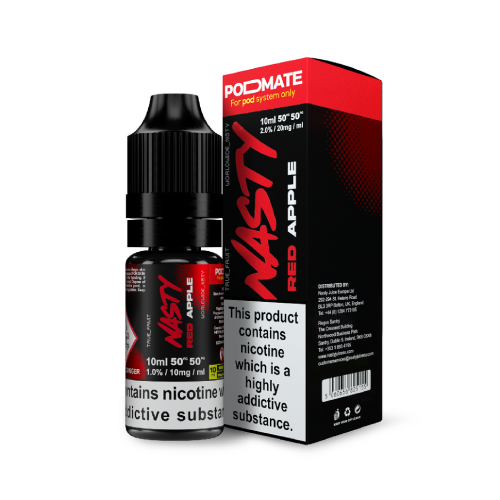 Product Image of Red Apple Nic Salt E-Liquid by Nasty Podmate 10ml