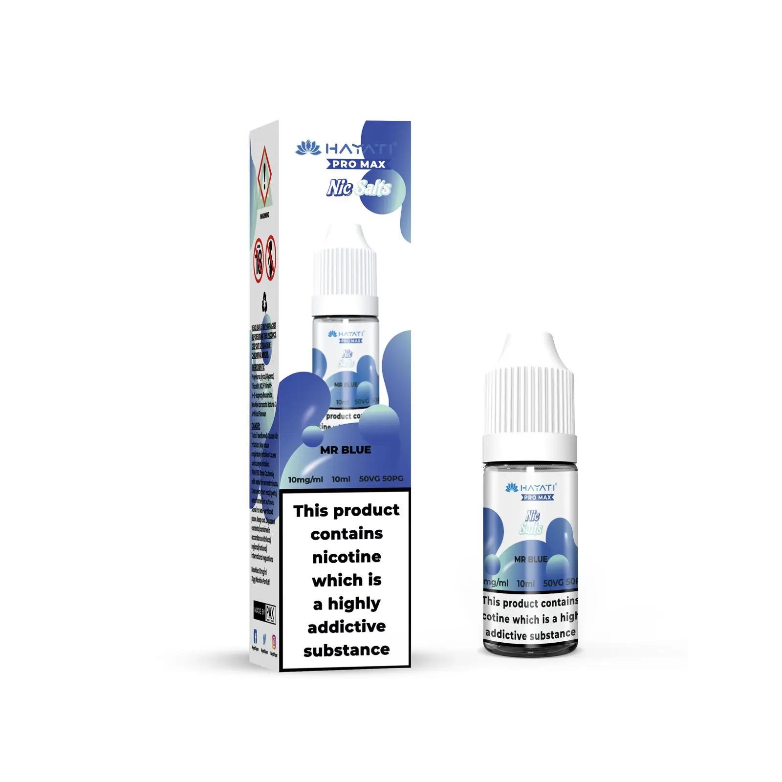 Product Image of Mr Blue Nic Salt E-Liquid by Hayati Crystal Pro Max 10ml