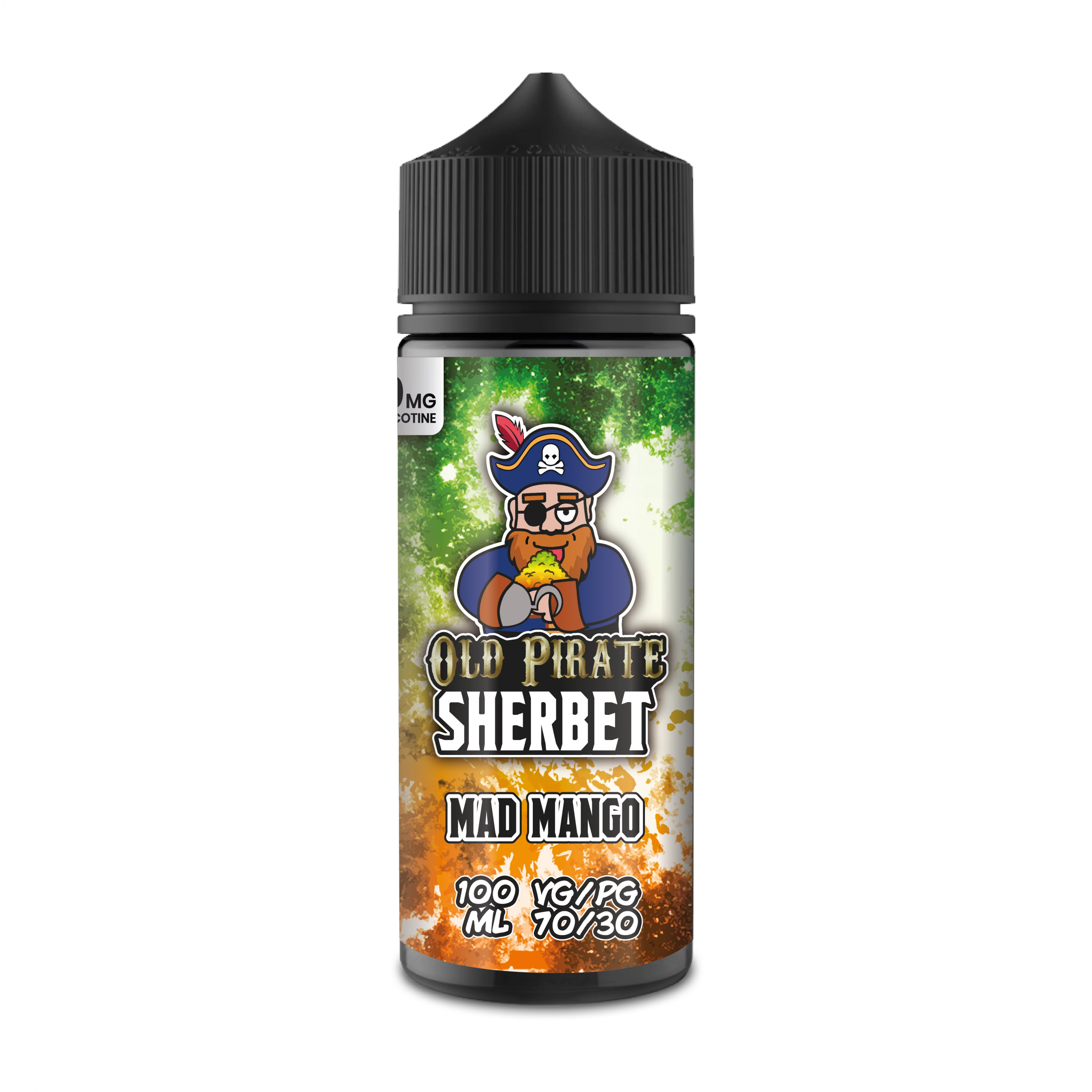 Product Image of Old Pirate E Liquid Sherbet - Mad Mango - 100ml