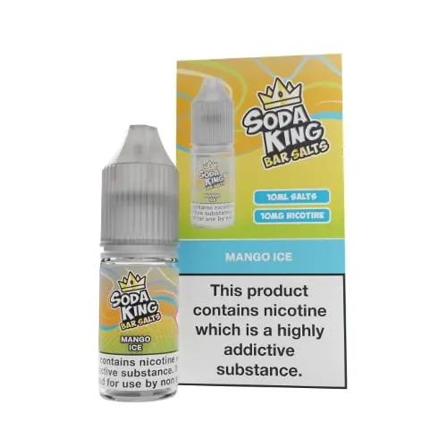 Product Image of Mango Ice Nic Salt E-Liquid by Soda King Bar Salts 10ml