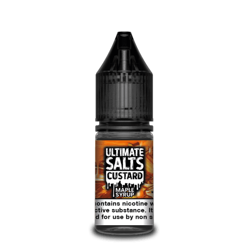 Product Image of Maple Syrup Custard Nic Salt E-Liquid by Ultimate Salts 10ml