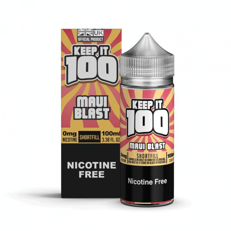 Product Image of Keep It 100 E Liquid - Maui Blast - 100ml