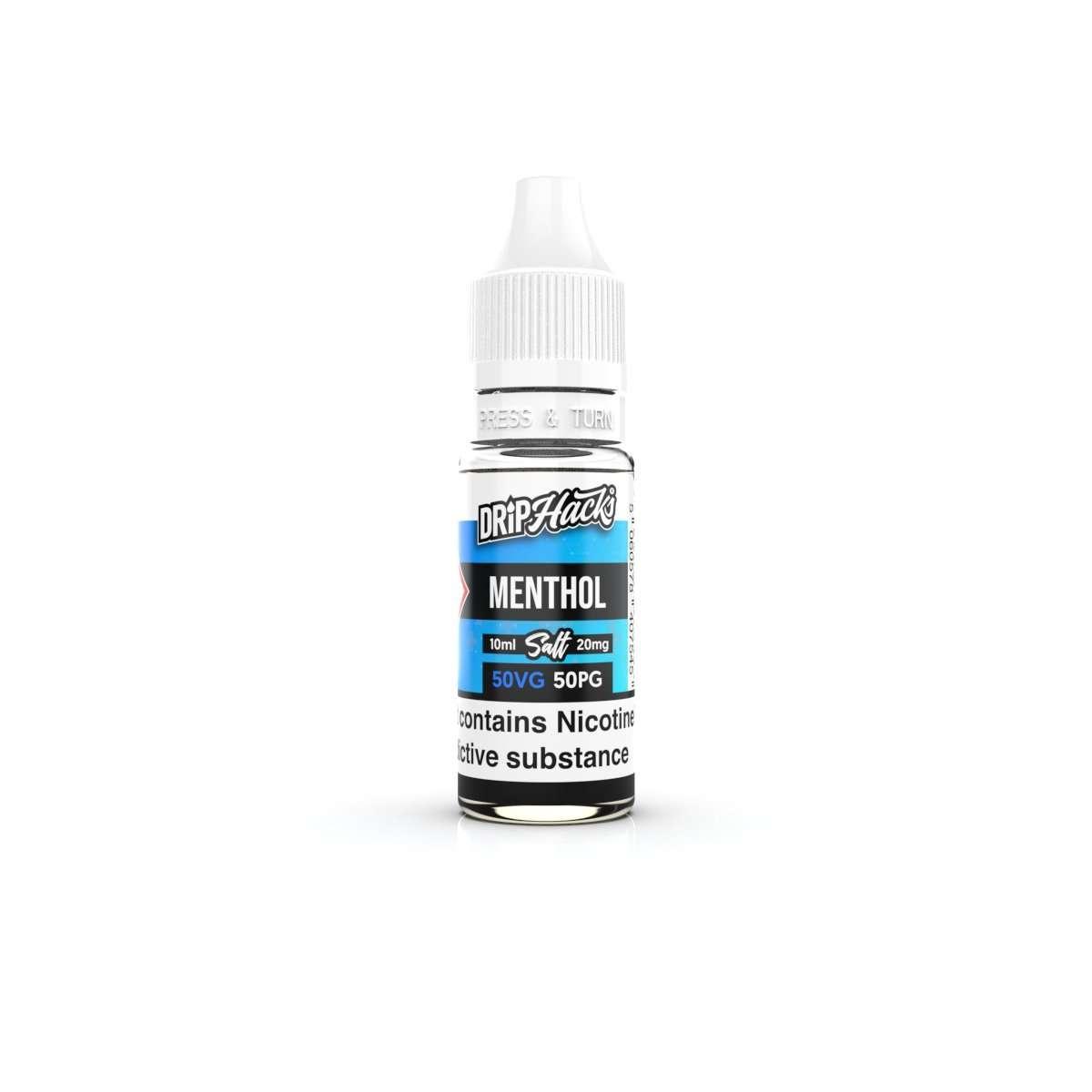 Product Image of Menthol Nic Salt E-Liquid by Drip Hacks 10ml