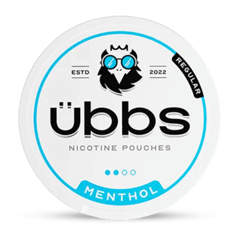 Product Image of Menthol Nicotine Pouches by Ubbs