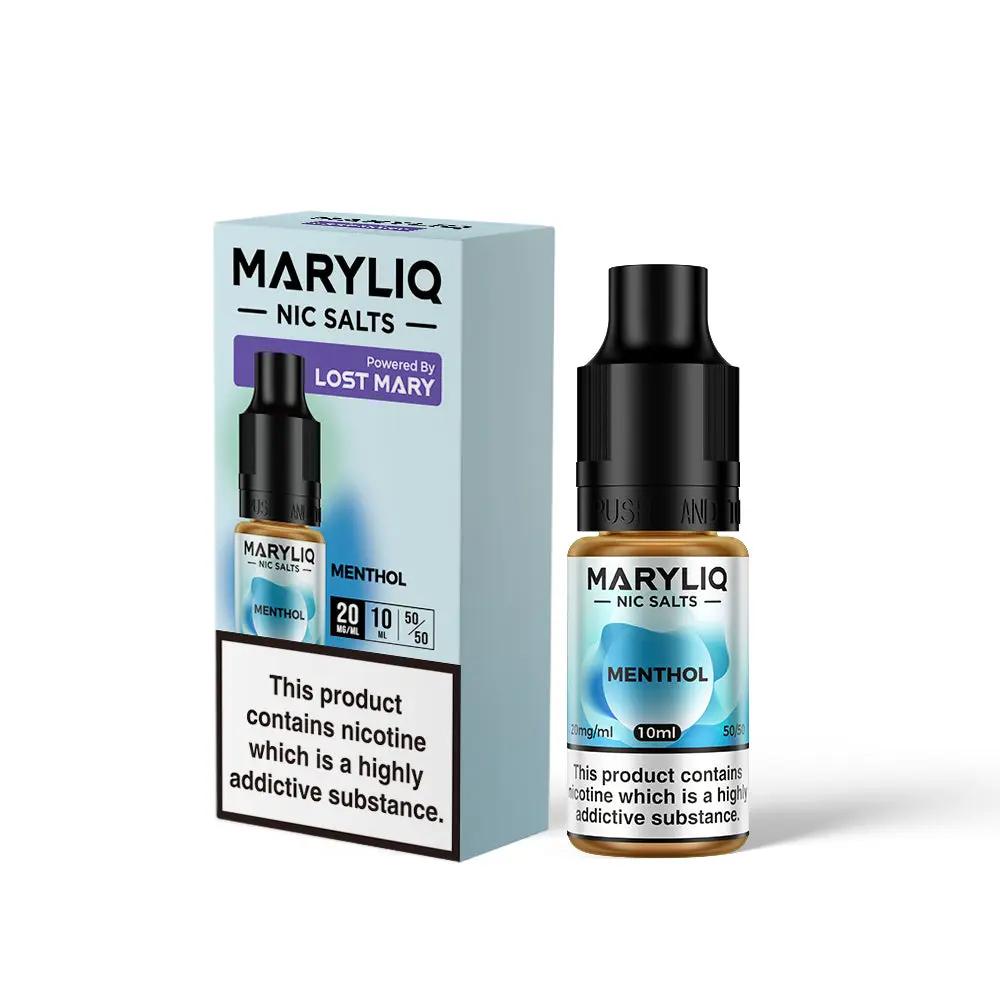 Product Image of Menthol Nic Salt E-Liquid by Maryliq Salts 10ml