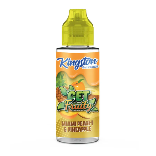 Product Image of Kingston E Liquid Get Fruity - Miami Peach & Pineapple - 100ml