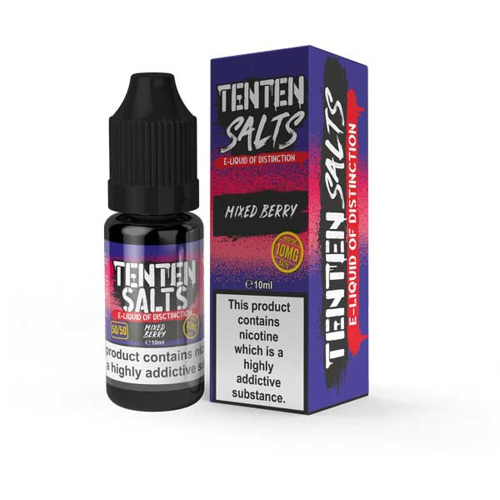 Product Image of Mixed Berry Nic Salt E-Liquid by TenTen 10ml