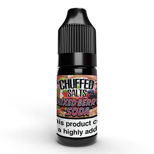 Product Image of Mixed Berry Soda Nic Salt E-Liquid by Chuffed Salts 10ml