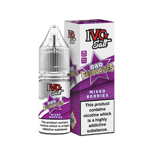 Product Image of Mixed Berries Nic Salt E-Liquid by IVG Bar Salt Favourites