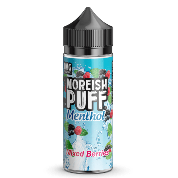 Product Image of Moreish Puff Menthol E Liquid - Mixed Berries - 100ml