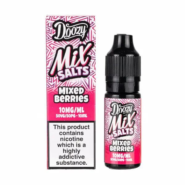 Product Image of Mixed Berries Nic Salt E-Liquid by Doozy Mix 10ml