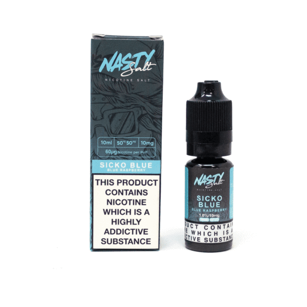 Product Image of Sicko Blue Nic Salt E-Liquid by Nasty Juice 10ml