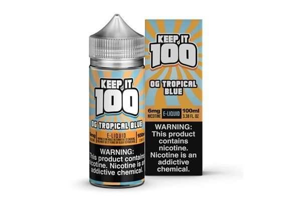 Product Image of Keep It 100 E Liquid - OG Tropical Blue - 100ml