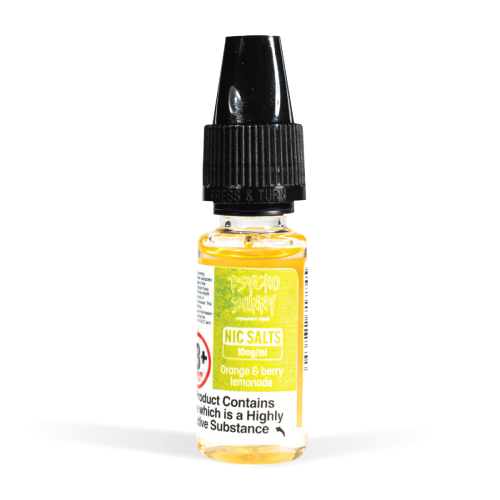 Product Image of Orange & Berry Lemonade Nic Salt E-Liquid by Psycho Bunny 10ml