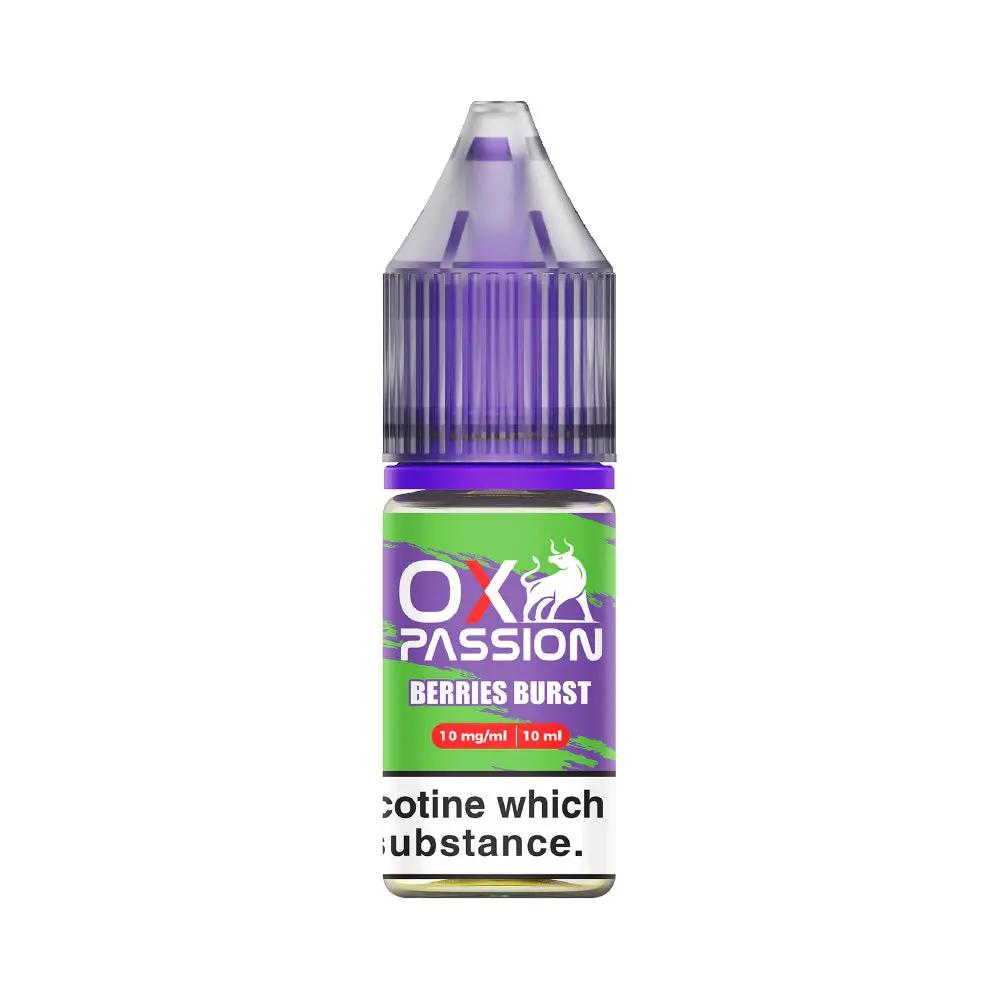 Product Image of Berries Burst OX Passion Nic Salt E-Liquid by OXVA 10ml