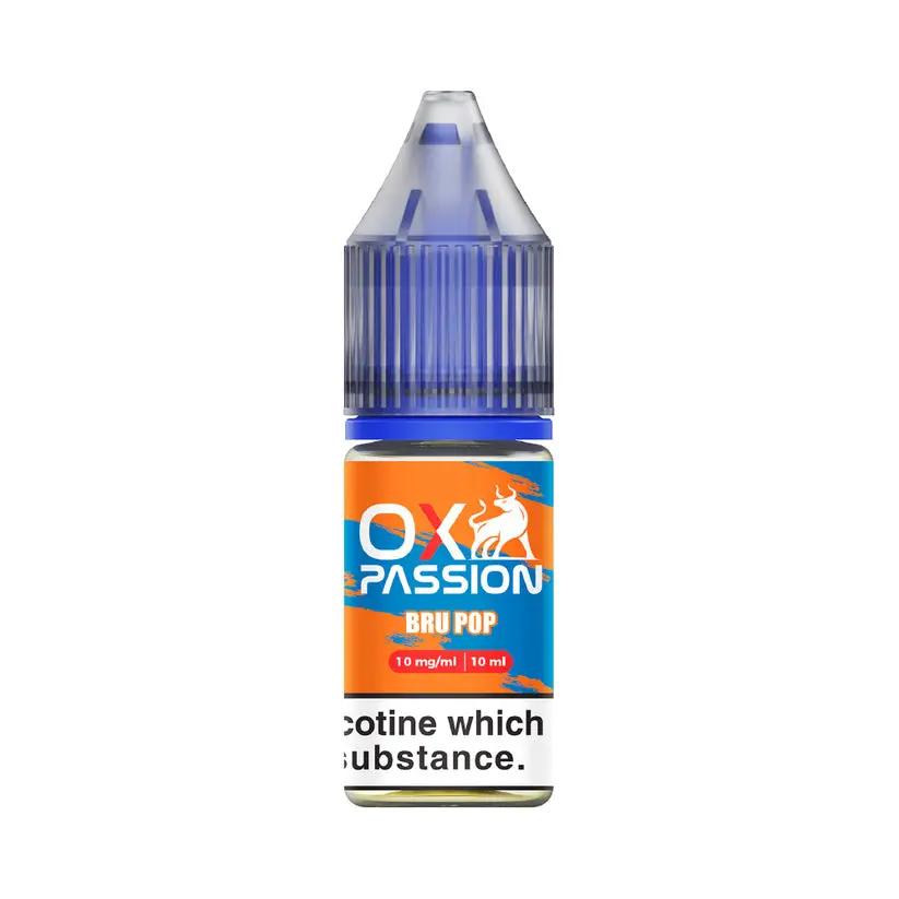 Product Image of Bru Pop OX Passion Nic Salt E-Liquid by OXVA 10ml