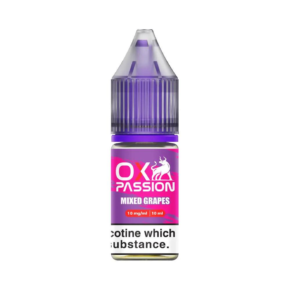 Product Image of Mixed Grapes OX Passion Nic Salt E-Liquid by OXVA 10ml