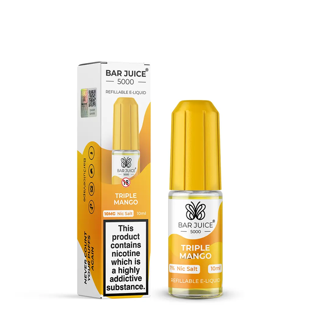 Product Image of Triple Mango Nic Salt E-Liquid by Bar Juice 5000 Salts 10ml