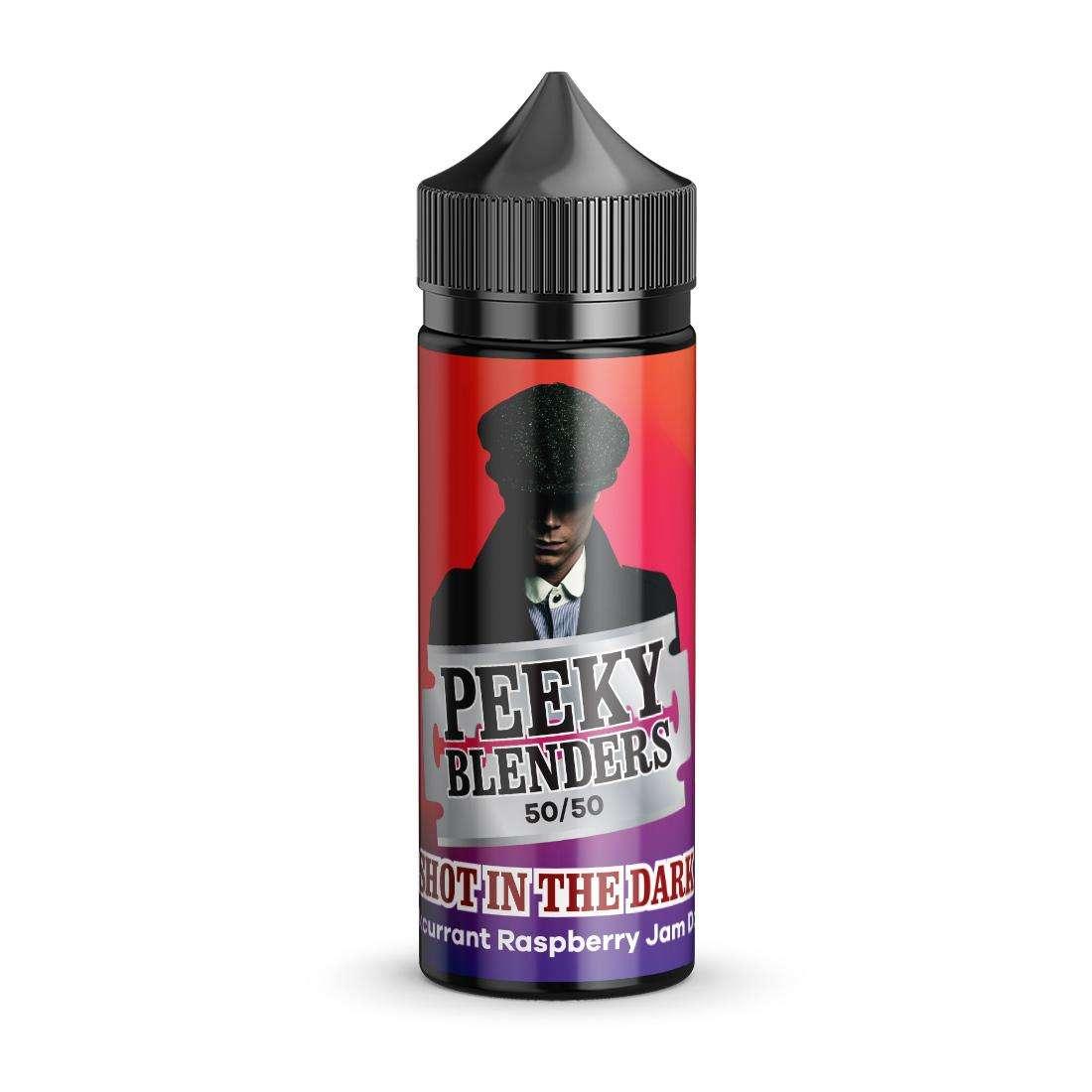 Product Image of Peeky Blenders E Liquid - Shot In The Dark (Blackcurrant Raspberry Jam) - 100ml