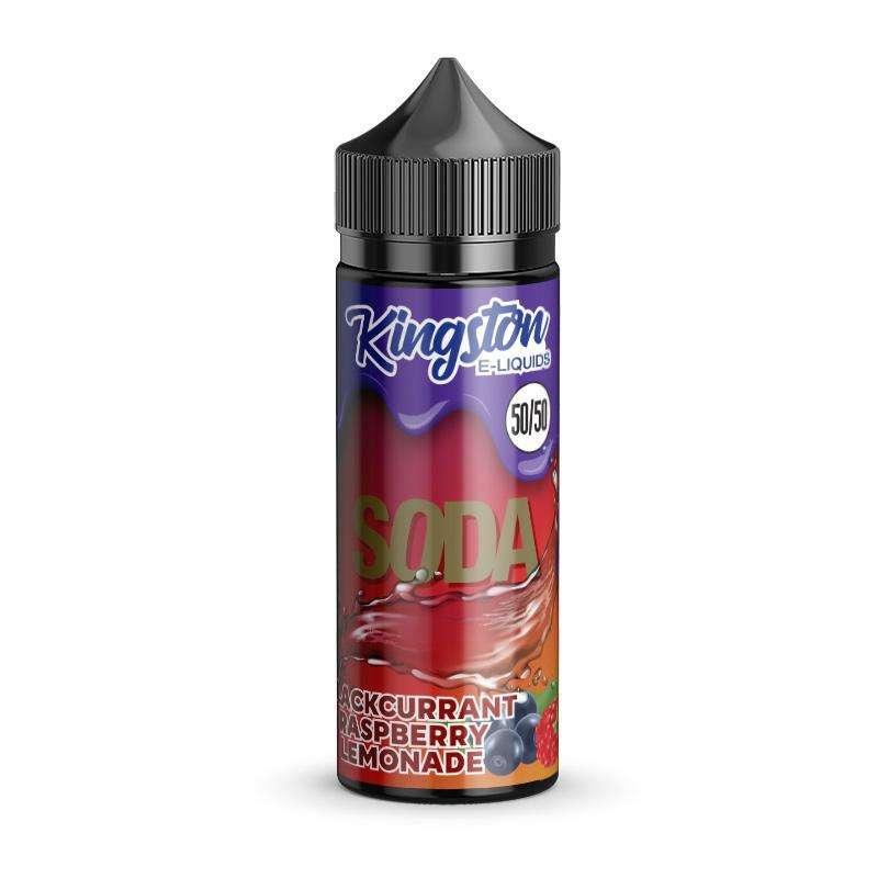 Product Image of Kingston Soda 50/50 - Blackcurrant Raspberry Lemonade - 100ml