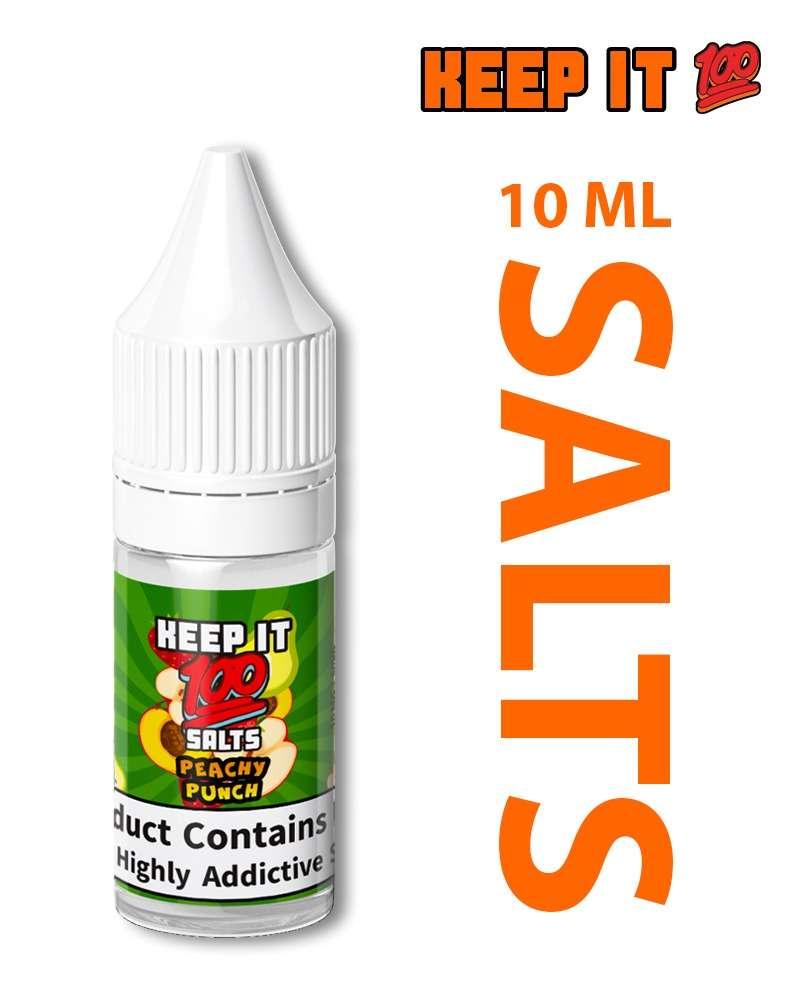 Product Image of Peach Punch Nic Salt E-liquid by Keep It 100 10ml