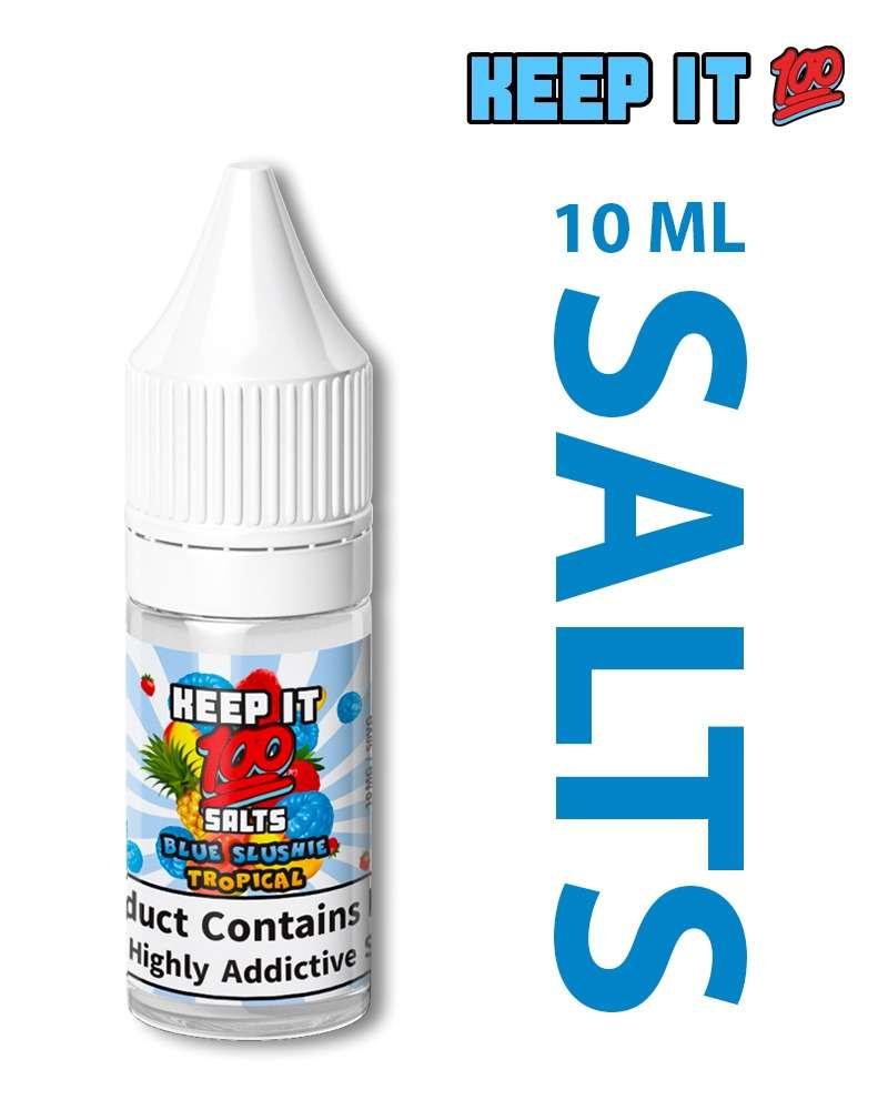 Product Image of Blue Slushie Tropical Nic Salt E-liquid by Keep It 100 10ml