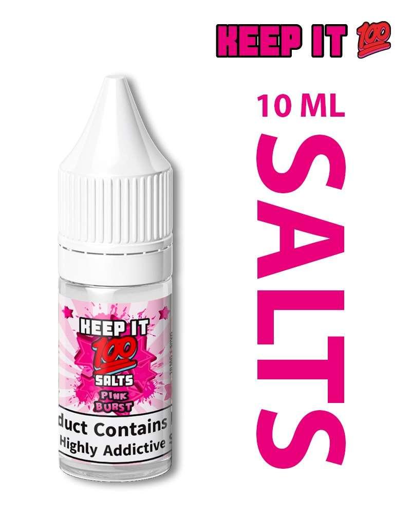 Product Image of Pink Burst Nic Salt E-liquid by Keep It 100 10ml