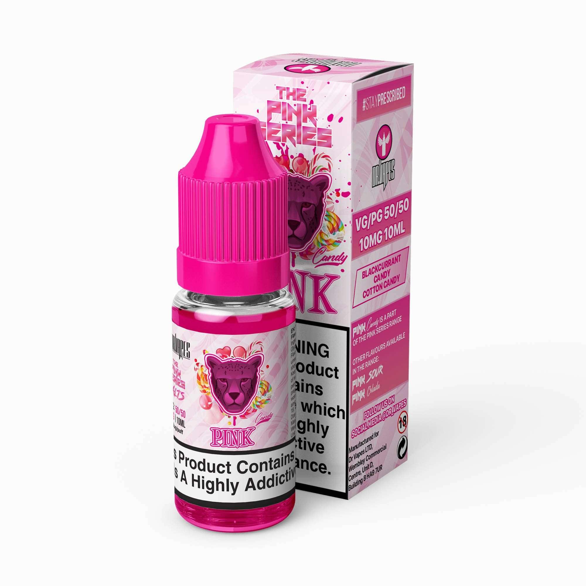 Product Image of Candy Pink Nic Salt E-Liquid by Dr Vapes 10ml