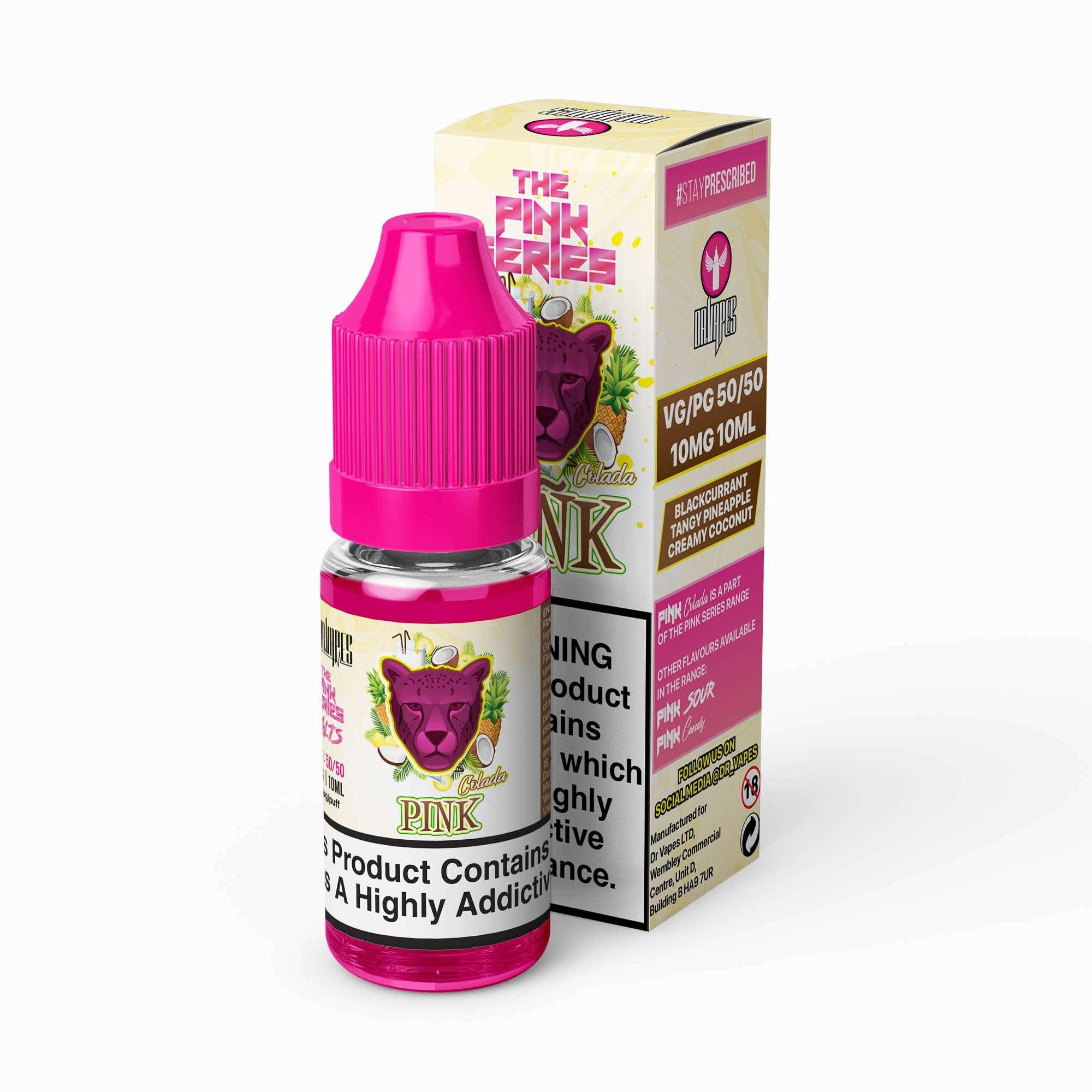 Product Image of Colada Pink Nic Salt E-Liquid by Dr Vapes 10ml