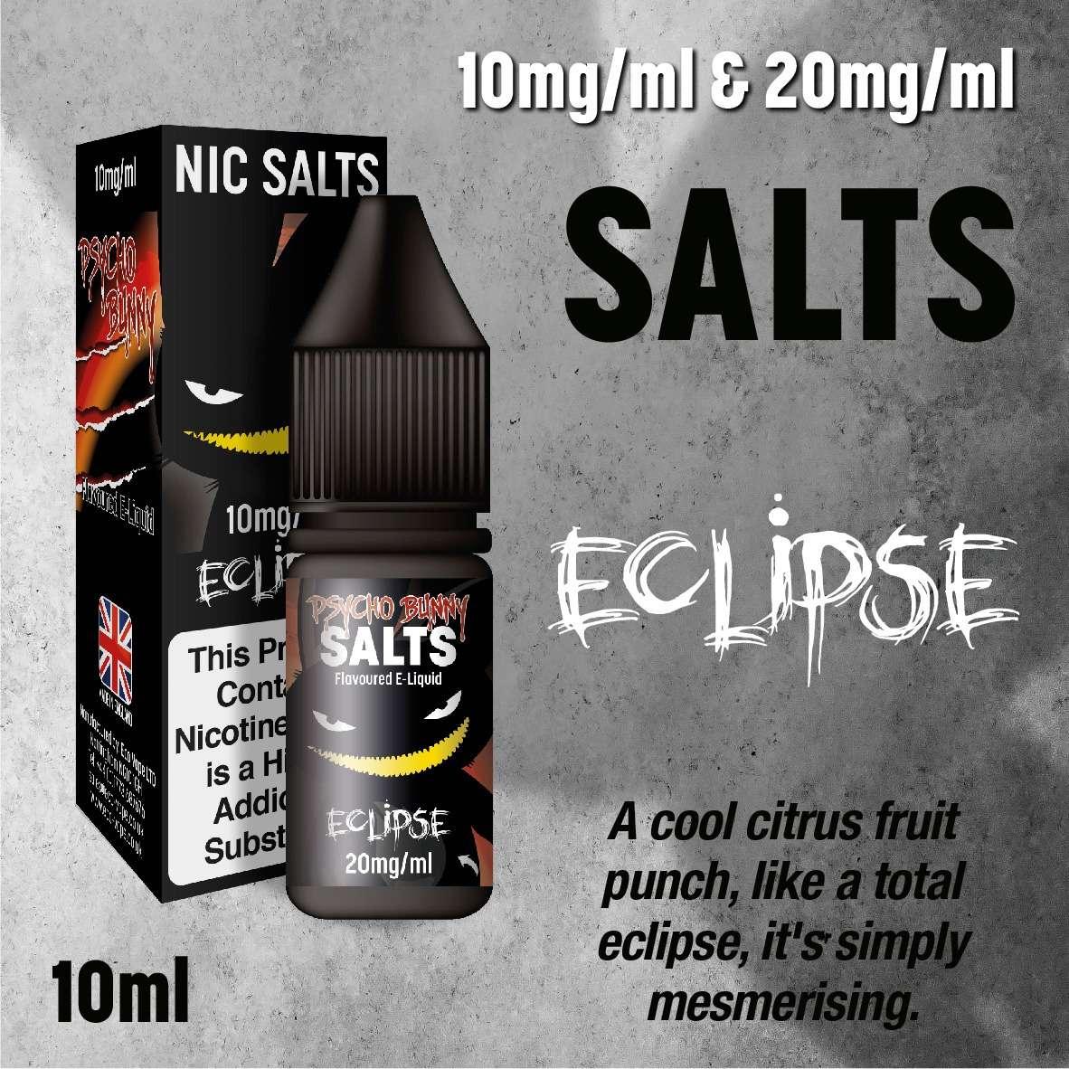 Product Image of Eclipse Nic Salt E-liquid by Psycho Bunny 10ml