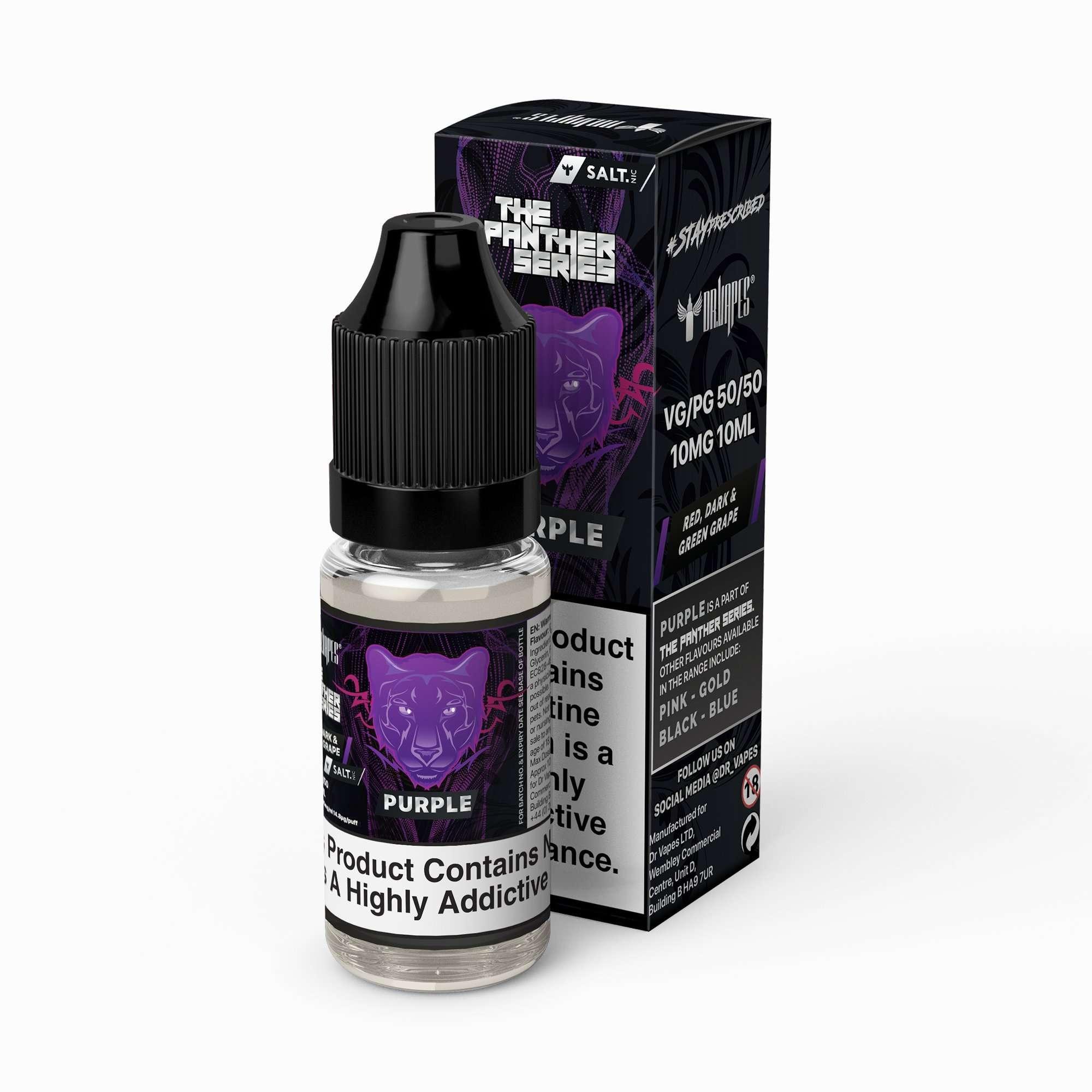 Product Image of Purple Nic Salt E-Liquid by Dr Vapes 10ml