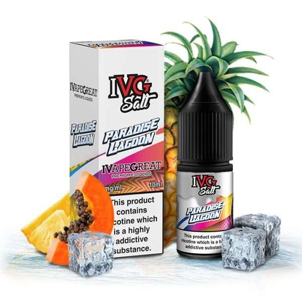 Product Image of Paradise Lagoon Nic Salt E-Liquid By IVG 10ml