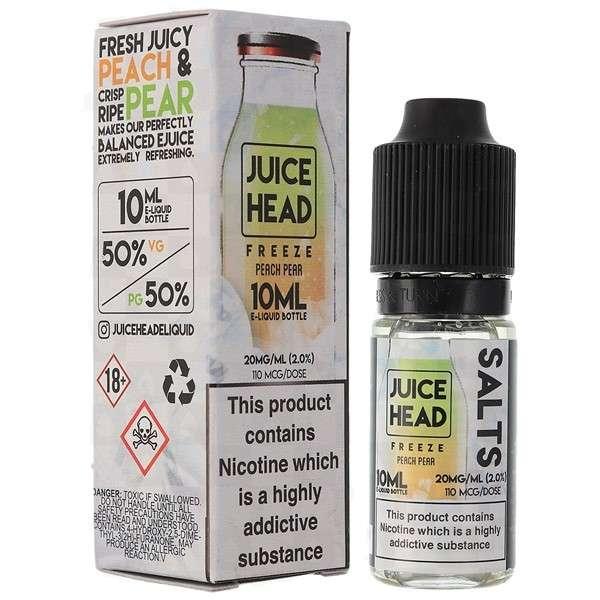Product Image of Peach Pear Freeze Nic Salt E-Liquid by Juice Head 10ml