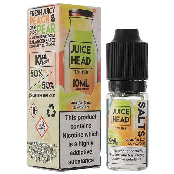 Product Image of Peach Pear Nic Salt E-Liquid by Juice Head 10ml
