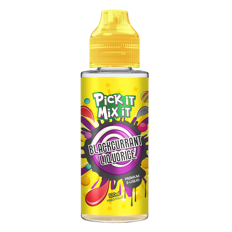 Product Image of Pick iT Mix iT E liquid - Blackcurrant Liquorice - 100ml