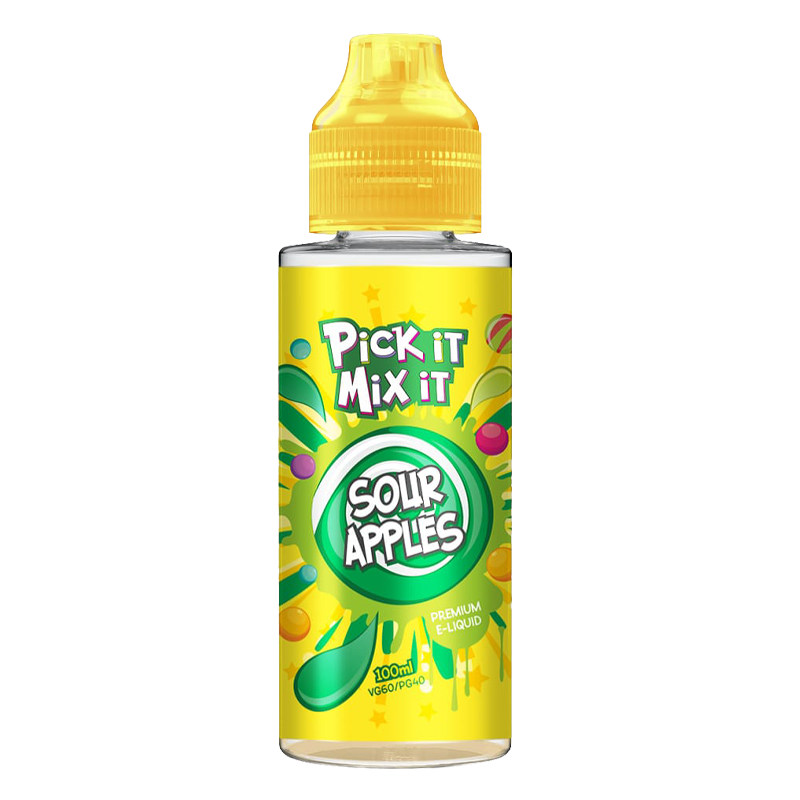 Product Image of Pick iT Mix iT E liquid - Sour Apples - 100ml