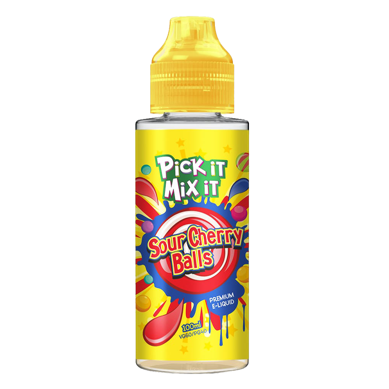 Product Image of Pick iT Mix iT E liquid - Sour Cherry Balls - 100ml