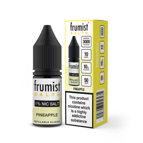 Product Image of Pineapple Nic Salt E-Liquid by Frumist Salts 10ml