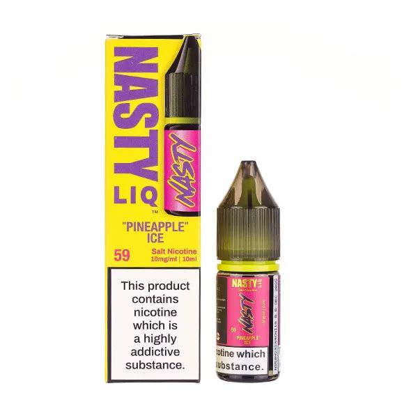 Product Image of Pineapple Ice Nic Salt E-Liquid by Nasty Liq Salts 10ml