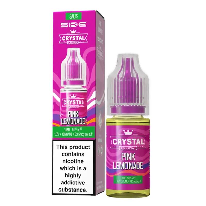 Product Image of Pink Lemonade Nic Salt E-Liquid by SKE Crystal Original 10ml