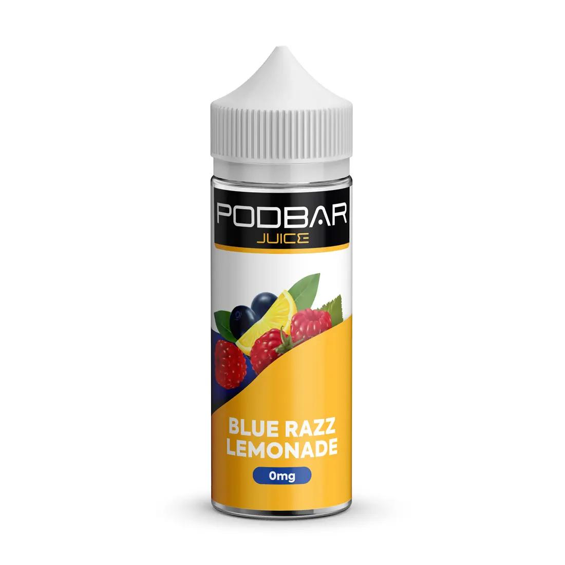 Product Image of PodBar Juice By Kingston E Liquid - Blue Razz Lemonade - 100ml