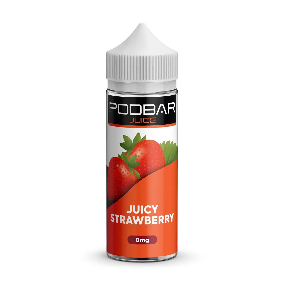 Product Image of PodBar Juice By Kingston E Liquid - Juicy Strawberry - 100ml